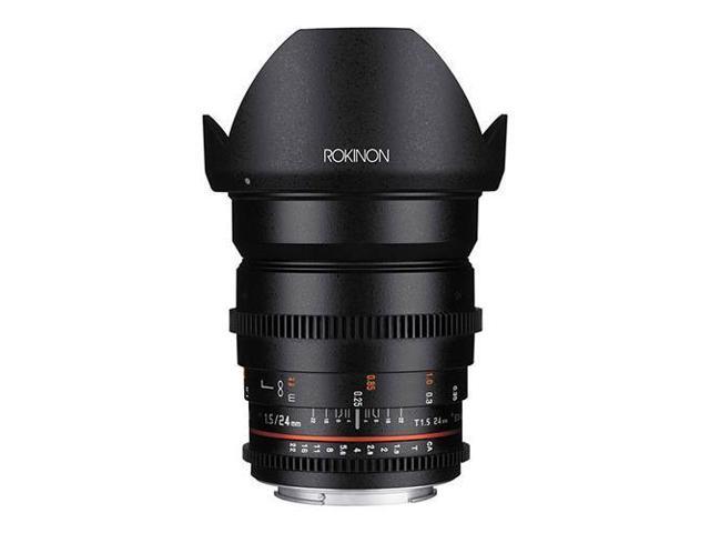 Rokinon 24mm T1.5 Cine Wide Angle Lens for Nikon F Mount #DS24M-N