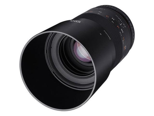 Rokinon 100mm F2.8 Full Frame Macro Lens for Sony E Mount, Manual Focus #100M-E