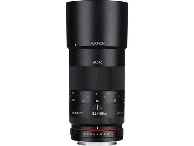 Rokinon 100mm F2.8 Full Frame Macro Lens for Canon EF Mount Camera #100M-C