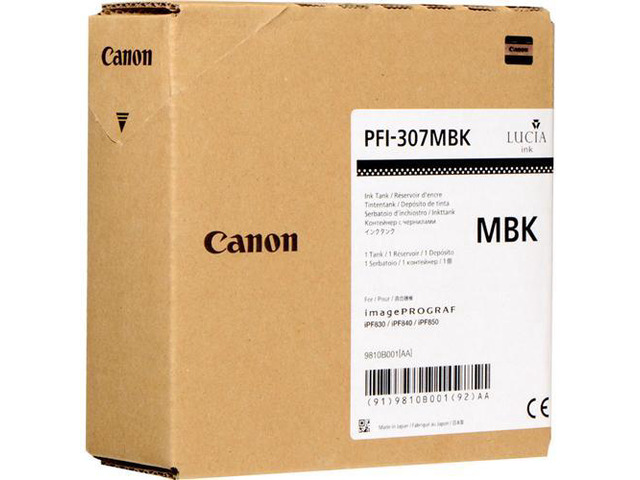 Canon PFI-307 Ink Cartridge - Matte Black