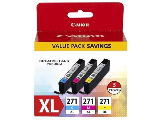 Canon CLI-271 XL High Yield Ink Cartridge - Combo Pack - Cyan/Magenta/Yellow