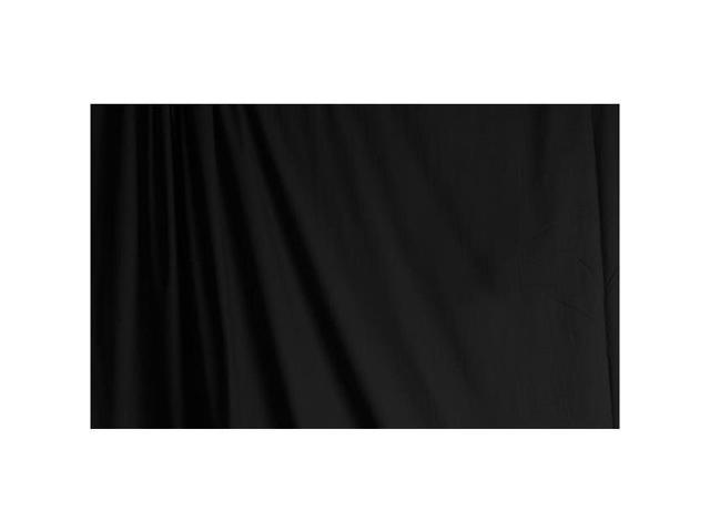 Photos - Studio Lighting Savage 10x12' Accent Solid Muslin Background, Black #SD2012 SD2012 