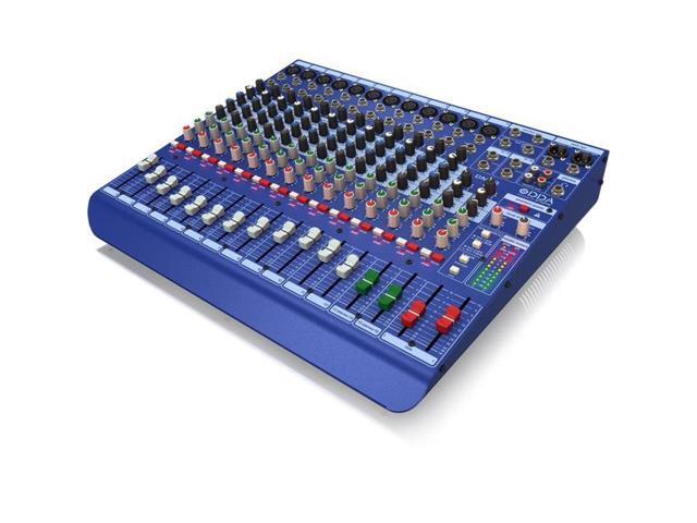 Midas DM16 16 Input Analog Live and Studio Mixer with Microphone Preamplifier