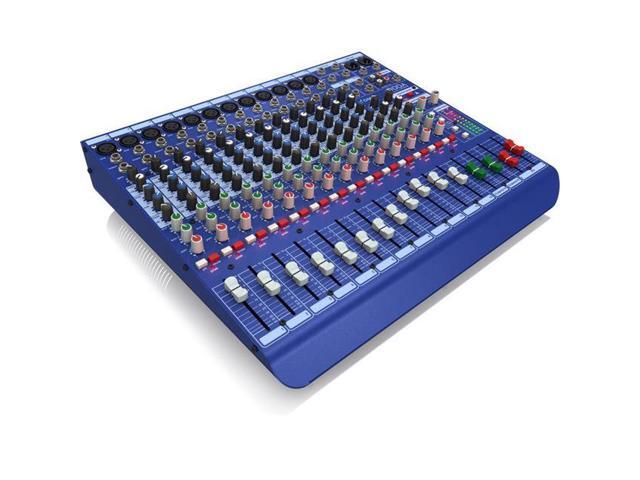 Midas DM16 16 Input Analog Live and Studio Mixer with Microphone Preamplifier