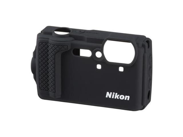 Photos - Camera Bag Nikon CF-CP3 Silicone Jacket  for Coolpix W300 #25962 25962 (Black)