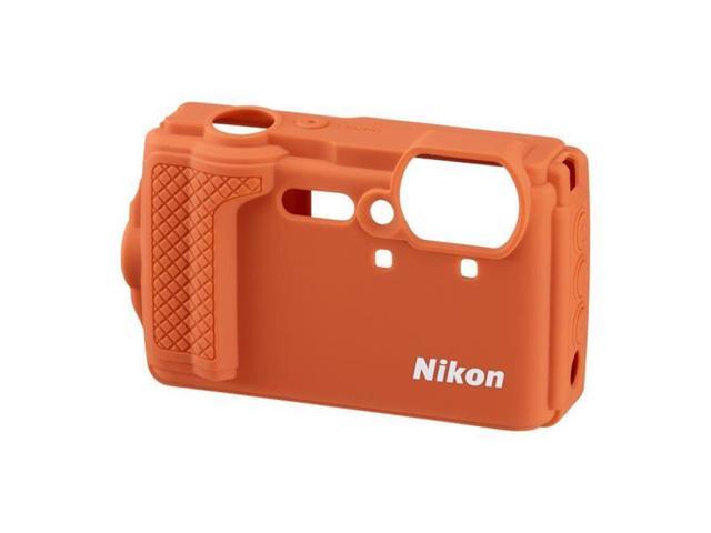 Photos - Camera Bag Nikon CF-CP3 Silicone Jacket  for Coolpix W300 #25963 25963 (Orange)