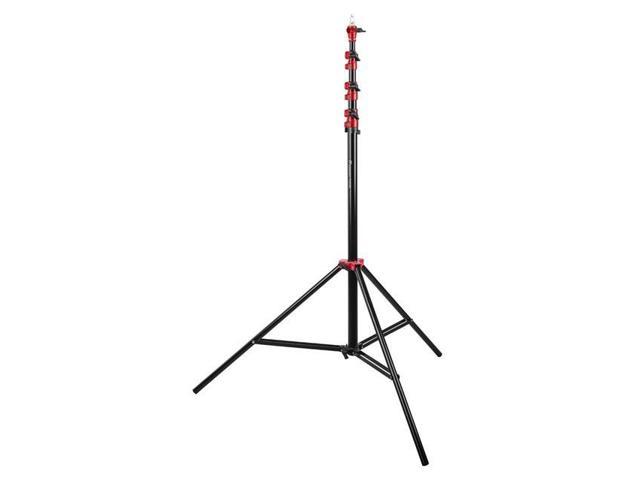 Photos - Studio Lighting Flashpoint Pro Air-Cushioned Heavy-Duty Light Stand  #FP-S-13-RD (Red, 13')
