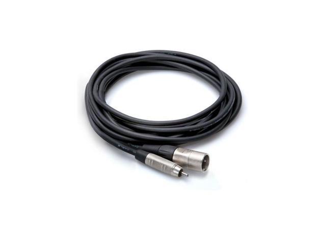 10 Ft Single Professional XLR (M) to RCA (M) RCA to XLR Cable
