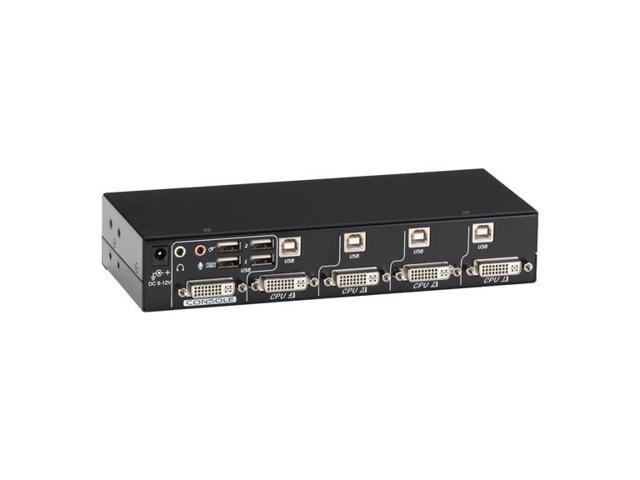 KVM SWT SH DVID USB2 BI AUD DT 4PT