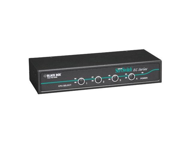Black Box KV9204A Black Box ServSwitch KV9204A KVM Switch - 4 x 1 - 4 x HD-15 Keyboard/Mouse/Video - 1U