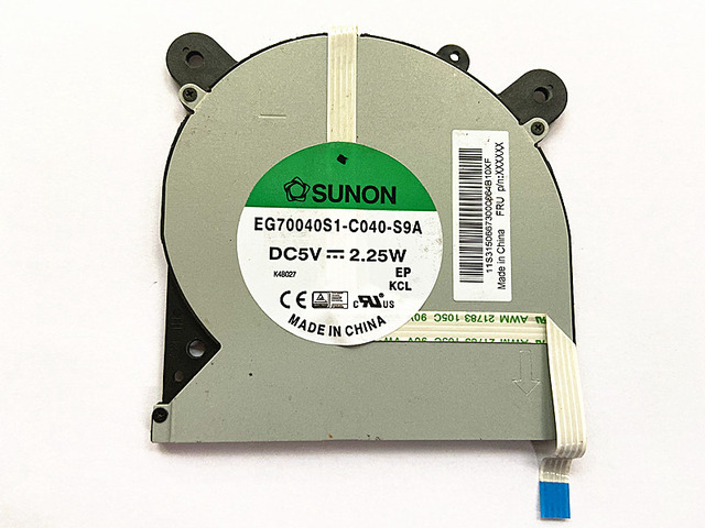 New CPU Cooling Fan Replacement for Lenovo Yoga 900-27IBU All In One P/N:31506672 31506673