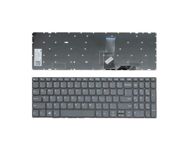 New US English Black Laptop Keyboard (NO-Backlit without frame) for Lenovo IdeaPad S340-15API S340-15 S340-15IML S340-15IWL