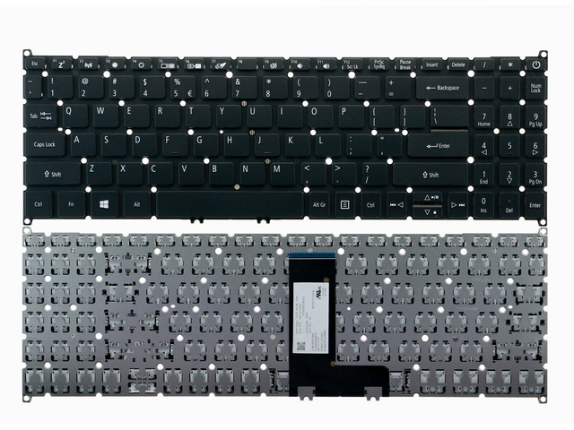 New US Black English Laptop Keyboard (without palmrest) for Acer Swift 3 SF315-41 SF315-41-R5LE SF315-41G SF315-51 SF315-51G SF315-52 SF315-52G...
