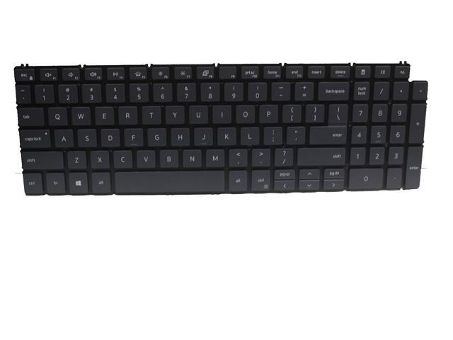 New US Black English Backlit Laptop Keyboard (without palmrest) Replacement for Dell Inspiron 3501 3505 7306 7506 2in1 Light Backlight