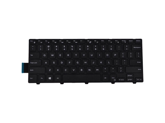 New US Black English Laptop Keyboard (with black frame) Replacement for Dell Vostro 3458 3459 3468 3478 5459