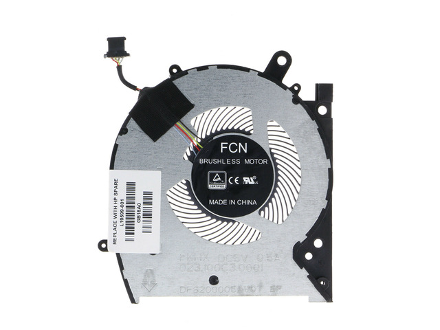 New CPU Cooling Fan Replacement for HP ENVY X360 13M-AQ 13M-AG 13M-AQ0002DX 13M-AG0001DX 13M-AG0002DX P/N:L19599-001