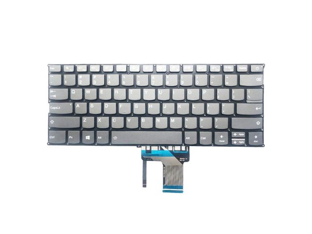 New US Black English Backlit Laptop Keyboard (without palmrest) Replacement for Lenovo IdeaPad 720S-13IKB 720S-13ARR 81A8 81BV Light Backlight