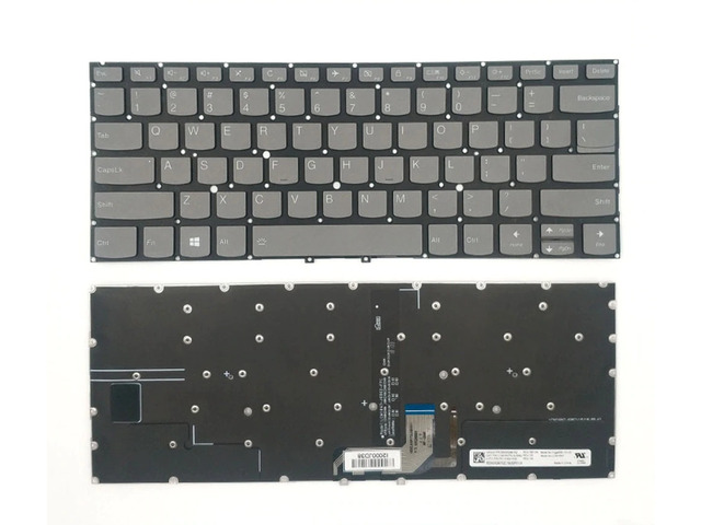 New US Black English Backlit Laptop Keyboard (without palmrest) for Lenovo YOGA 930-13ikb YOGA C930-13ikb YOGA 7pro-13IKB Light Backlight