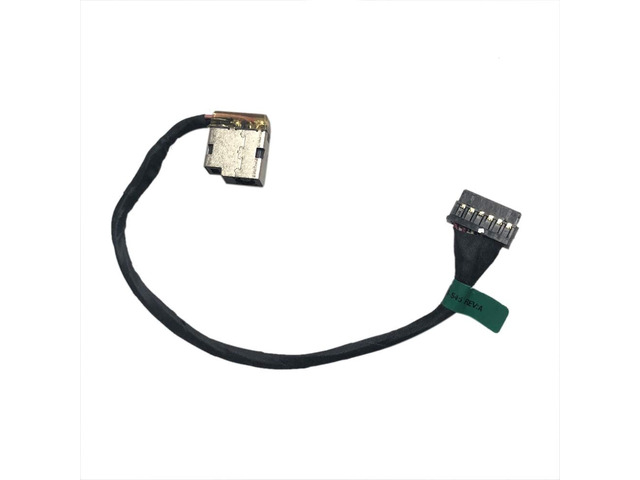 AC DC Jack Power Plug in Charging Port Connector Socket with Wire Cable Harness for HP Shadow Elf 4Pro OMEN 15-DC L71032-S75 L71032-F75