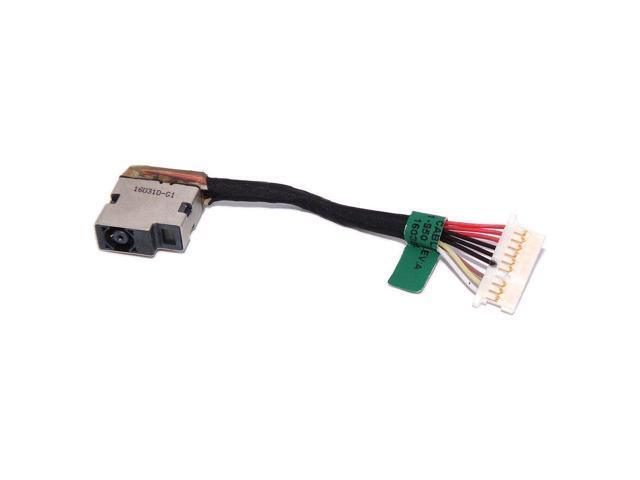 New AC DC Power Jack Plug Socket Cable Harness for HP 15-BC 15-BC068NR 15-BC220NR 15-BC223TX 15T-BC 15-BC018CA 15-BC020NR 799751-S50