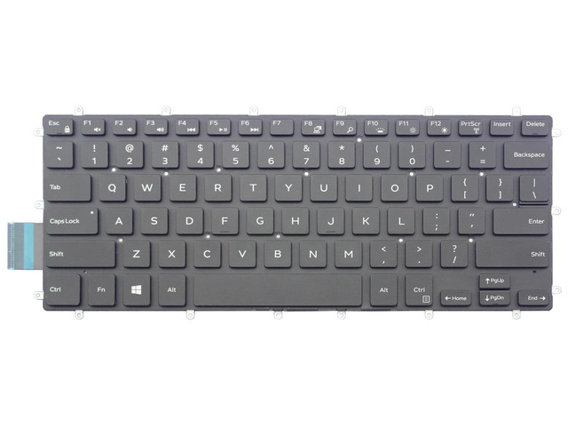 New Laptop backlit keyboard for Dell Inspiron 15 5568 2-in-1 7569 2-in-1 7579 2-in-1 US layout Black English Keyboard Light Backlight