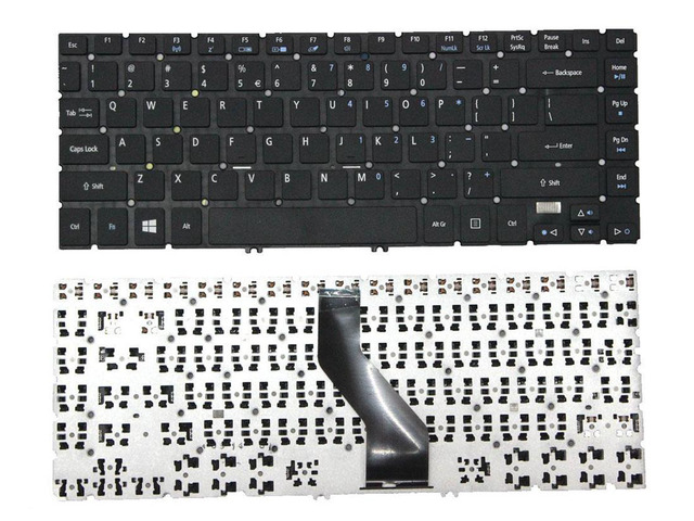 New US Black English Laptop Keyboard (without frame) For Acer Aspire V5-473G V5-473P V5-473P-5886 V5-473P-5887 V5-473P-6459 ZQX