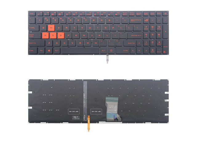 New US Black Backlit Keyboard (without frame) For ASUS GL502 GL502V GL502VT GL502VS GL502VM GL502VY GL502VM-DS74 GL502VS-DB71 GL502VS-DS71...