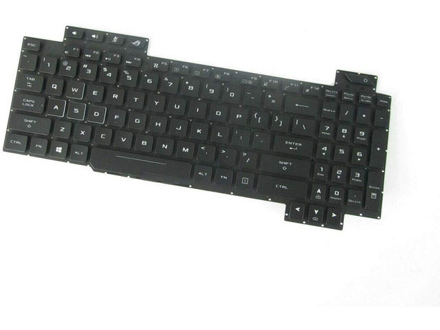 New US Black English Backlit Laptop Keyboard (without palmrest) for ASUS GL703 GL703V GL703VD GL703GE GL703GM Light Backlight