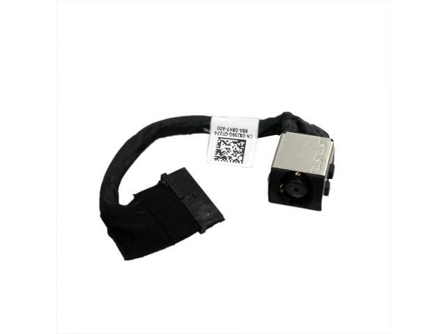 AC DC Jack Power Plug in Charging Port Connector Socket Cable Harness Replacement for Dell G5 5587 G7 7588 Inspiron 7577 VOSTRO 7570 7580...