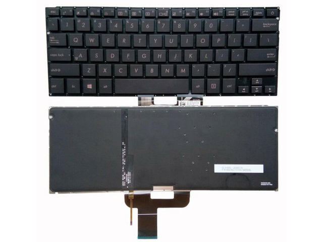 New US Black English Backlit Laptop Keyboard (without palmrest) Replacement for Asus ZenBook UX310 UX310UA UX310UQ U4000 U4000U U4000UQ RX310...