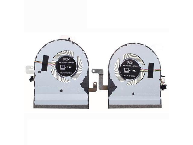 New Laptop CPU & GPU Cooling Fan Replacement For Asus N580GD N580VD NX580V NX580VD X580VD P/N: DFS501105PR0T-FJNK DFS501105PR0T-FJNL