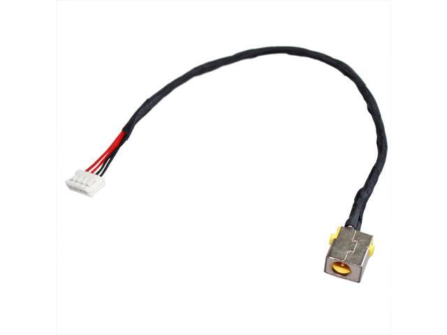 AC DC Jack Power Plug in Charging Port Connector Socket with Wire Cable Harness for Acer Aspire V3-772G-9643 V3-772G-9808 V3-772G-9829 V3-772G-9402...