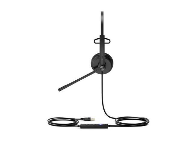 Yealink UH34-LITE-MONO-TEAMS Lite Mono Teams USB wired headset - Black