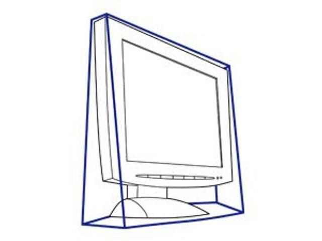 Aidata 15' LCD Monitor Dust Cover