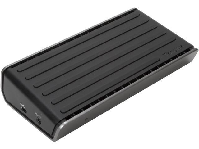 Targus USB-C Universal Dual Video 4K Laptop Docking Station with Charging Power, Audio, & 4 USB Ports for PC, Mac, & Android (DOCK180USZ)