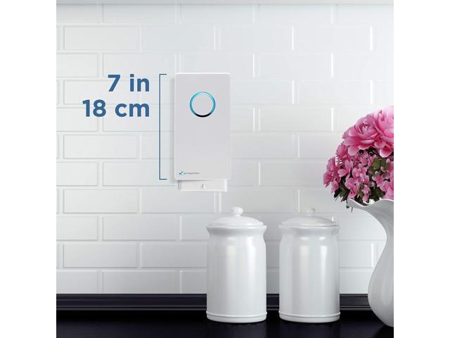Germ Guardian GG1100W 7 Pluggable Small Air Purifier, Small Room Wall Air Sanitizer, Freshens Air, UV-C Light Kills Germs, Reduces Odors From Pets,...