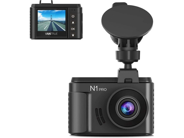 Mini Dash Cam Full HD 1920x1080P Car Dash Camera 1.5 inch 160 Degree Vantrue N1 