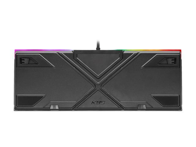Corsair K95 RGB Platinum XT Mechanical Gaming Keyboard, Backlit RGB LED, Cherry MX RGB Brown, Black