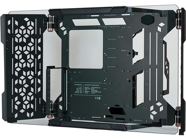 Cooler Master MasterFrame 700 Custom Test Bench/Open-Air ATX PC Case, Panoramic Tempered Glass, Premium Variable Friction Hinges, Built-in VESA Mount