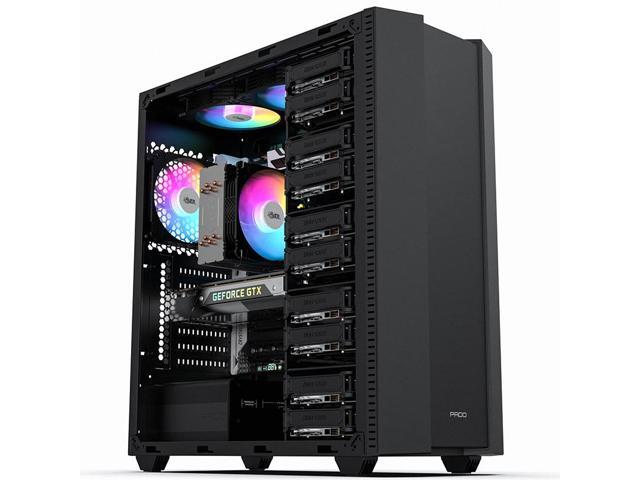 CORN ATX Full Tower 10* HDD Drive Bays Server Computer Case
