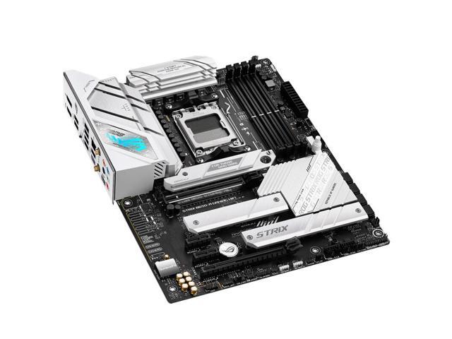 ASUS ROG STRIX B650-A GAMING WIFI 6E Snow,Socket AM5 (LGA 1718) Ryzen 7000 gaming motherboard(DDR5, three M.2 slots, PCIe 4.0, 2.5G LAN, WiFi 6E,...