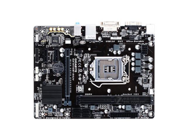 GIGABYTE GA-H110M-DS2V DDR3 Motherboard Supports 7th / 6th Generation Intel Core Processors
