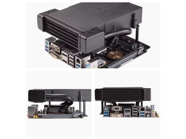 CORSAIR H5 SF Mini Liquid CPU Cooler, Quiet, Powerful Liquid CPU Cooling for High-Performance MINI-ITX PCS,The Integrated High-Pressure Blower Fan...