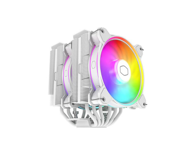 COOLER MASTER T620 Halo 6 Heat Pipe Wind Cold CPU Radiator, ARGB Motherboard Synchronous Lighting Effect, Supports Intel LGA 1700 /1200 /1151 /1150...