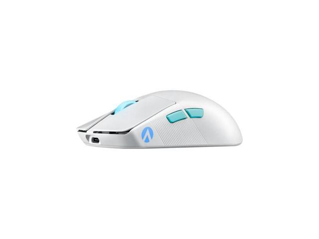 ASUS - ROG Harpe Ace Aim Lab Edition Ultralight Wireless Optical Gaming Mouse with ROG SpeedNova Wireless Technology - Wireless - White - image 9