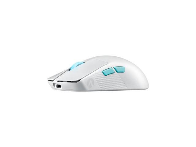 ASUS - ROG Harpe Ace Aim Lab Edition Ultralight Wireless Optical Gaming Mouse with ROG SpeedNova Wireless Technology - Wireless - White - image 8