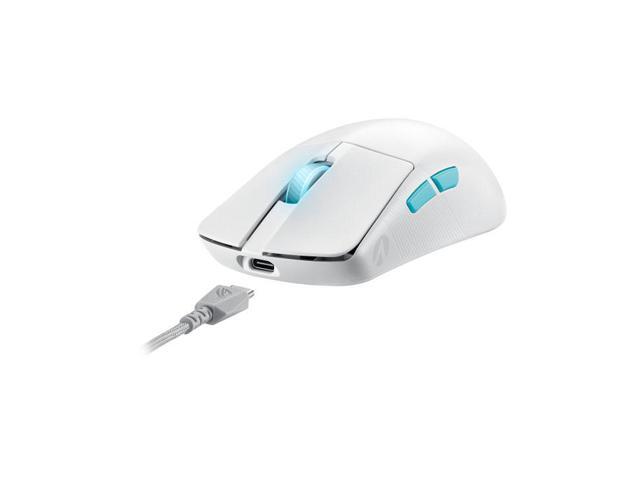 ASUS - ROG Harpe Ace Aim Lab Edition Ultralight Wireless Optical Gaming Mouse with ROG SpeedNova Wireless Technology - Wireless - White - image 10