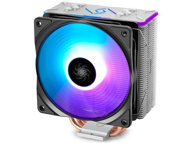 DEEPCOOL GAMMAXX 400 GT CPU Cooler 4 Heatpipes 120mm RGB LED PWM Fan ASUS AURA SYNC AM4 Support