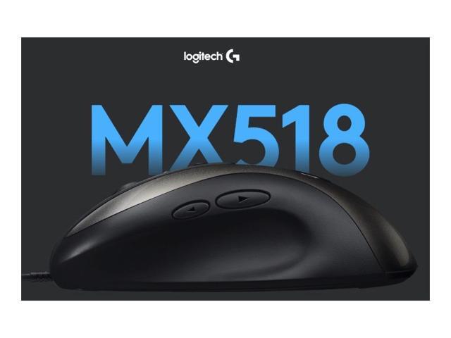 Logitech G MX518 Legendary 16000DPI Gaming Mouse, 8 Programmable Buttons,HERO 16K Sensor