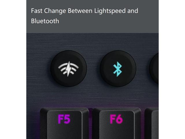 New Arrival-Logitech G913 Lightspeed and Bluetooth Wireless Ultra-thin Mechanical Gaming Keyboard, RGB with LIGHTSYNC, G Key Programmable (Linear)